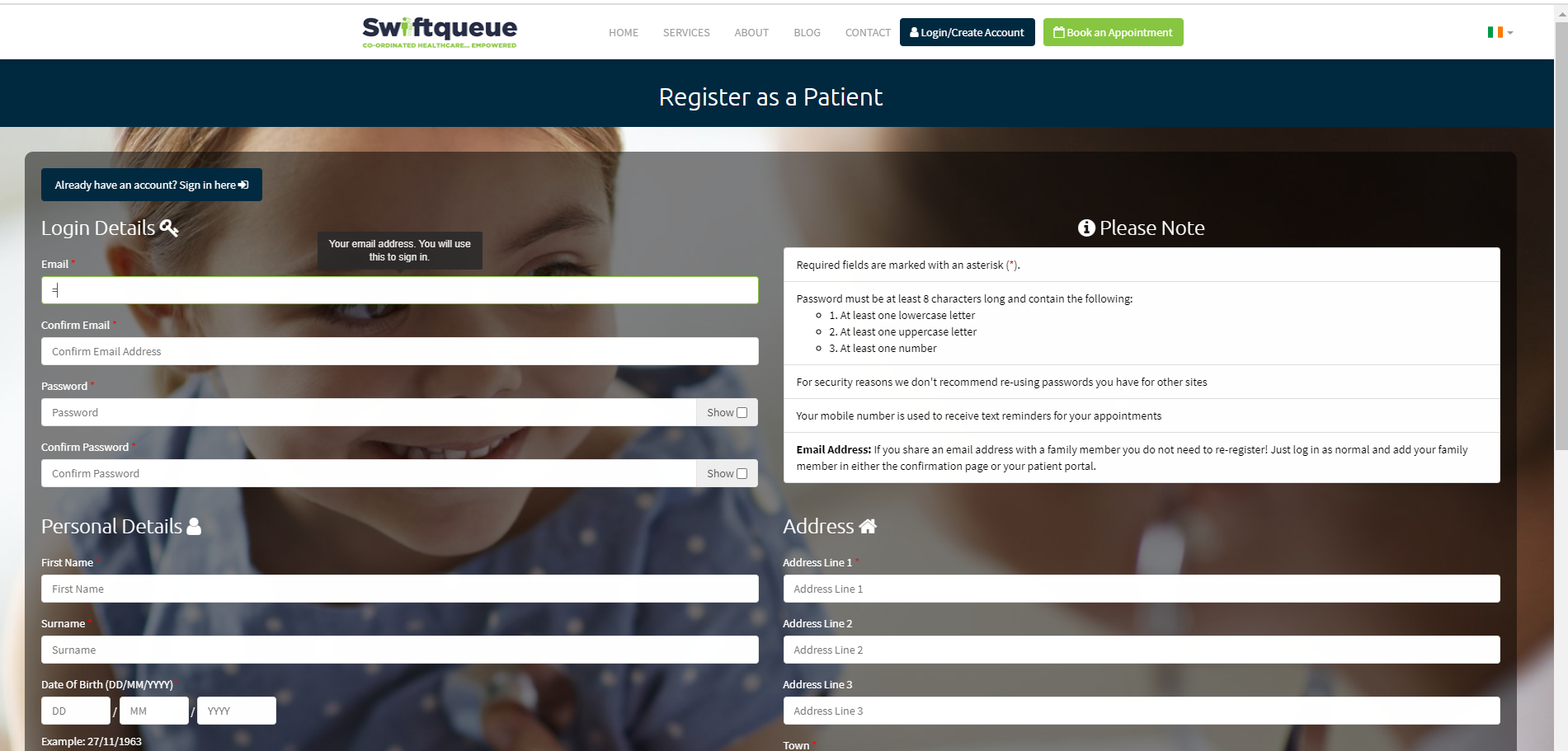 How To Register To Book An Online Blood Test Appointment. Swiftqueue